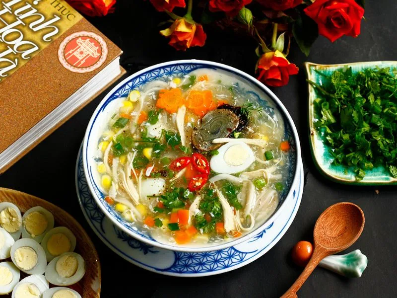 cach nau sup ga thom ngon sanh min don gian tai nha